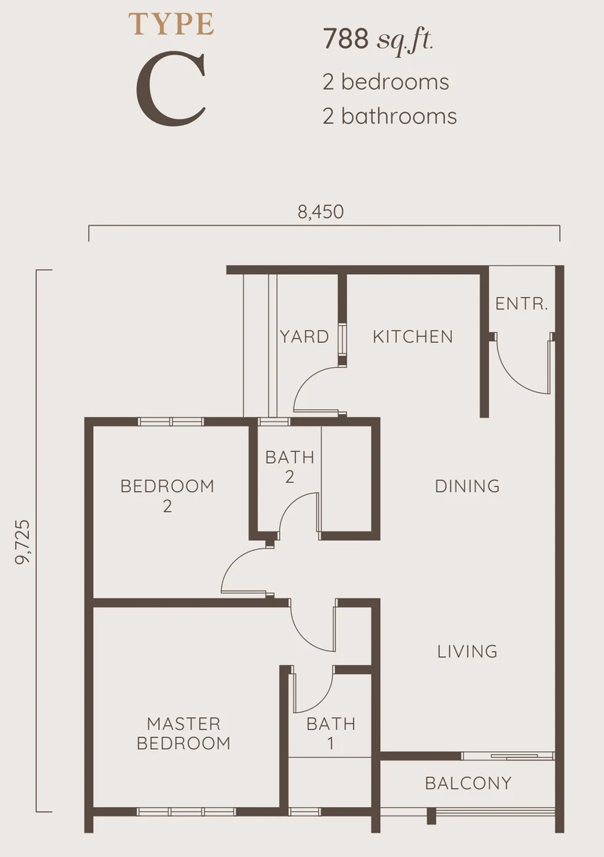 Type C Floor Plan
