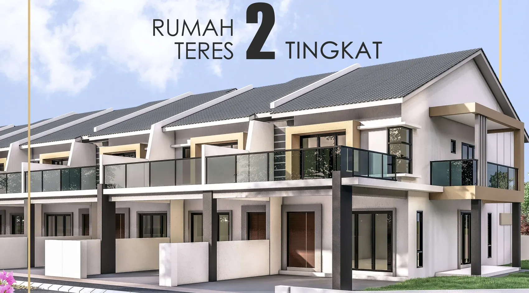 Raia Saujana 3 | Simpang Pulai, Ipoh | 4-Bedroom Single & Double-Storey Terrace