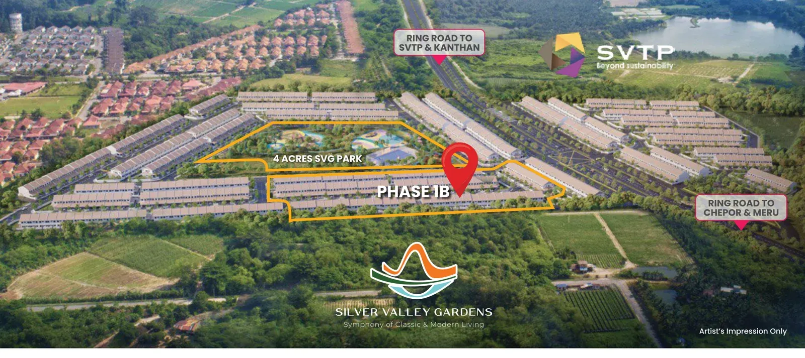 Silver Valley Gardens | Chepor, Ipoh | 4-Bedroom Double-Storey Terrace