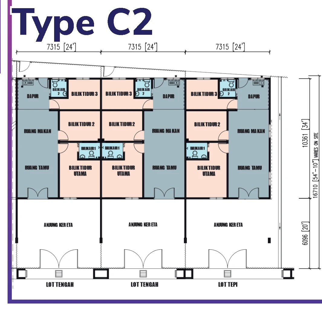 Type C2 — 816 sqft