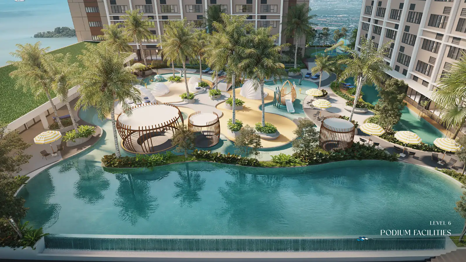 Tagbay Suites | Jalan Persisiran Pantai, Melaka | Sea-Facing 1 & 2+1 Bedroom Suites