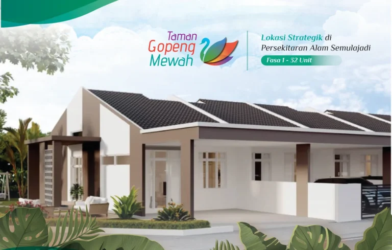 Taman Gopeng Mewah | Gopeng, Perak | 4-Bedroom Single-Storey Terrace