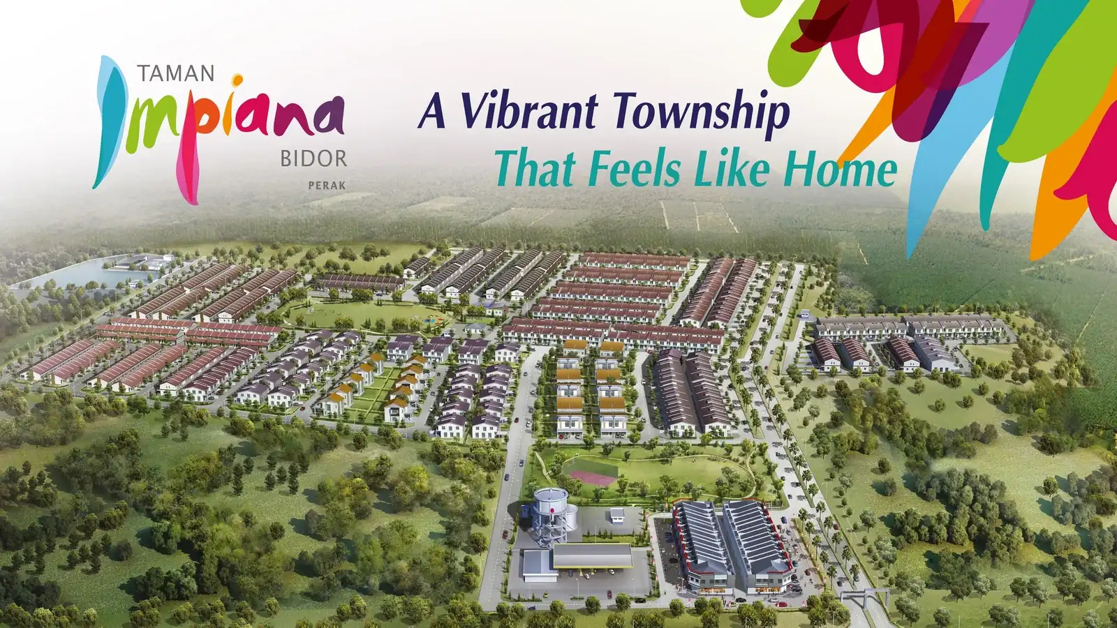 Taman Impiana | Bidor, Perak | Completed Single-Storey Terrace
