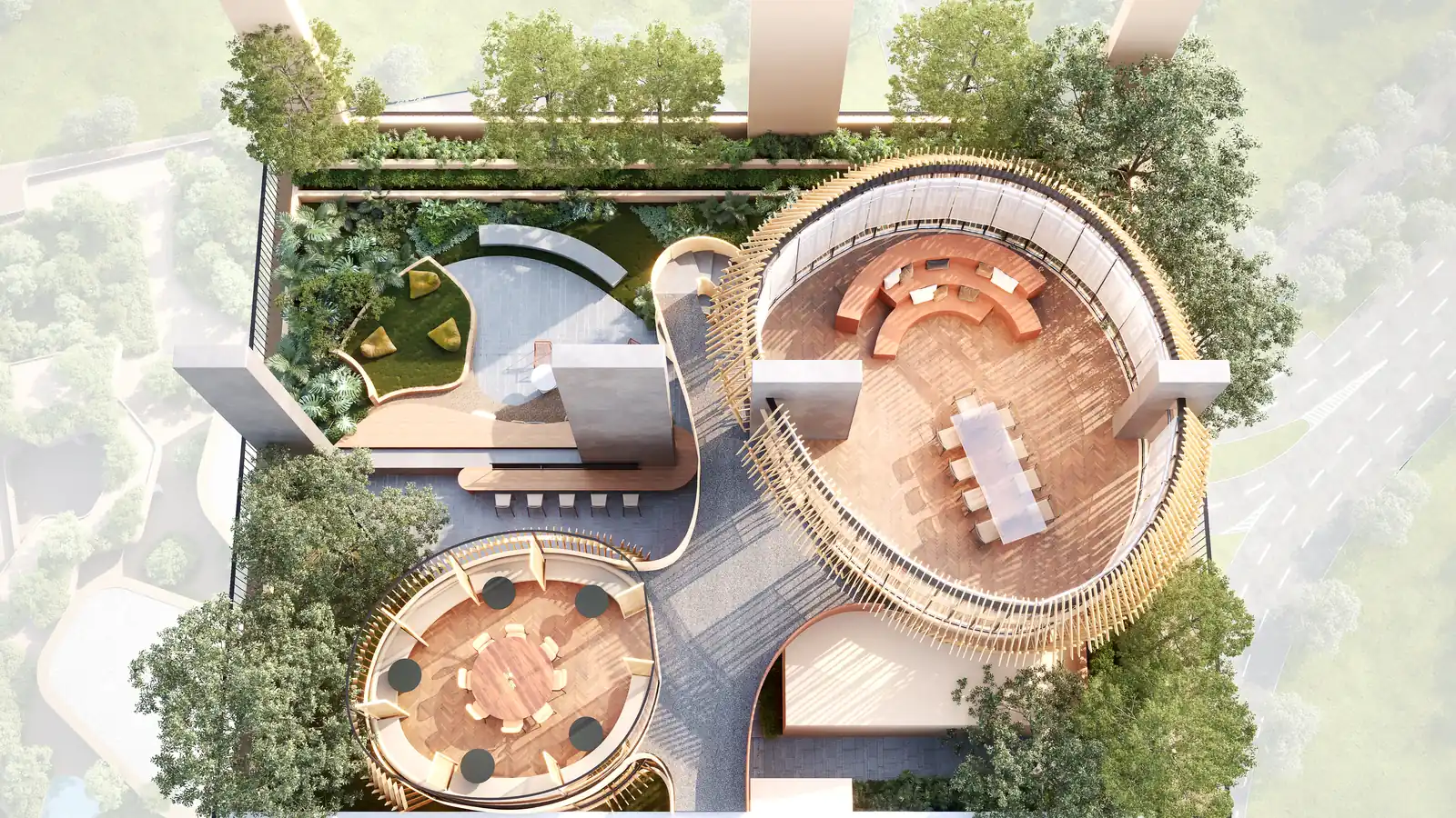 The Bedrock sky garden