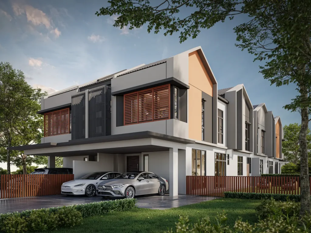 The Straits View Garden avina corner facade