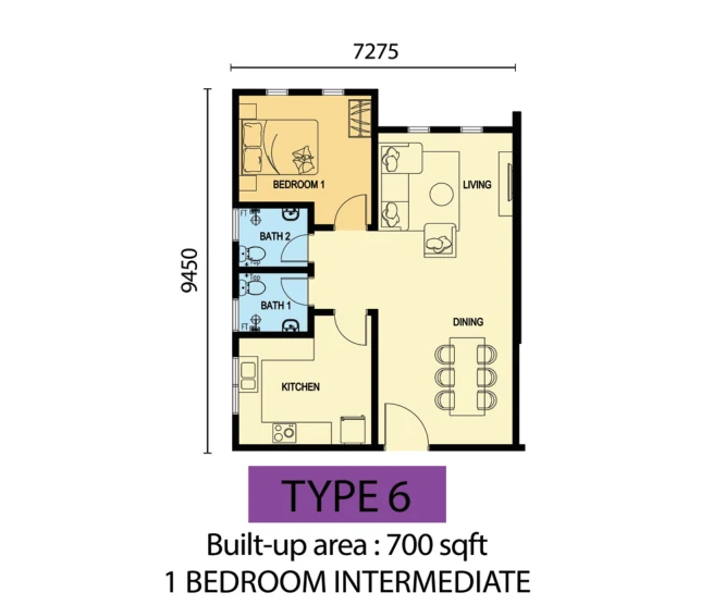 Type 6 Floor Plan