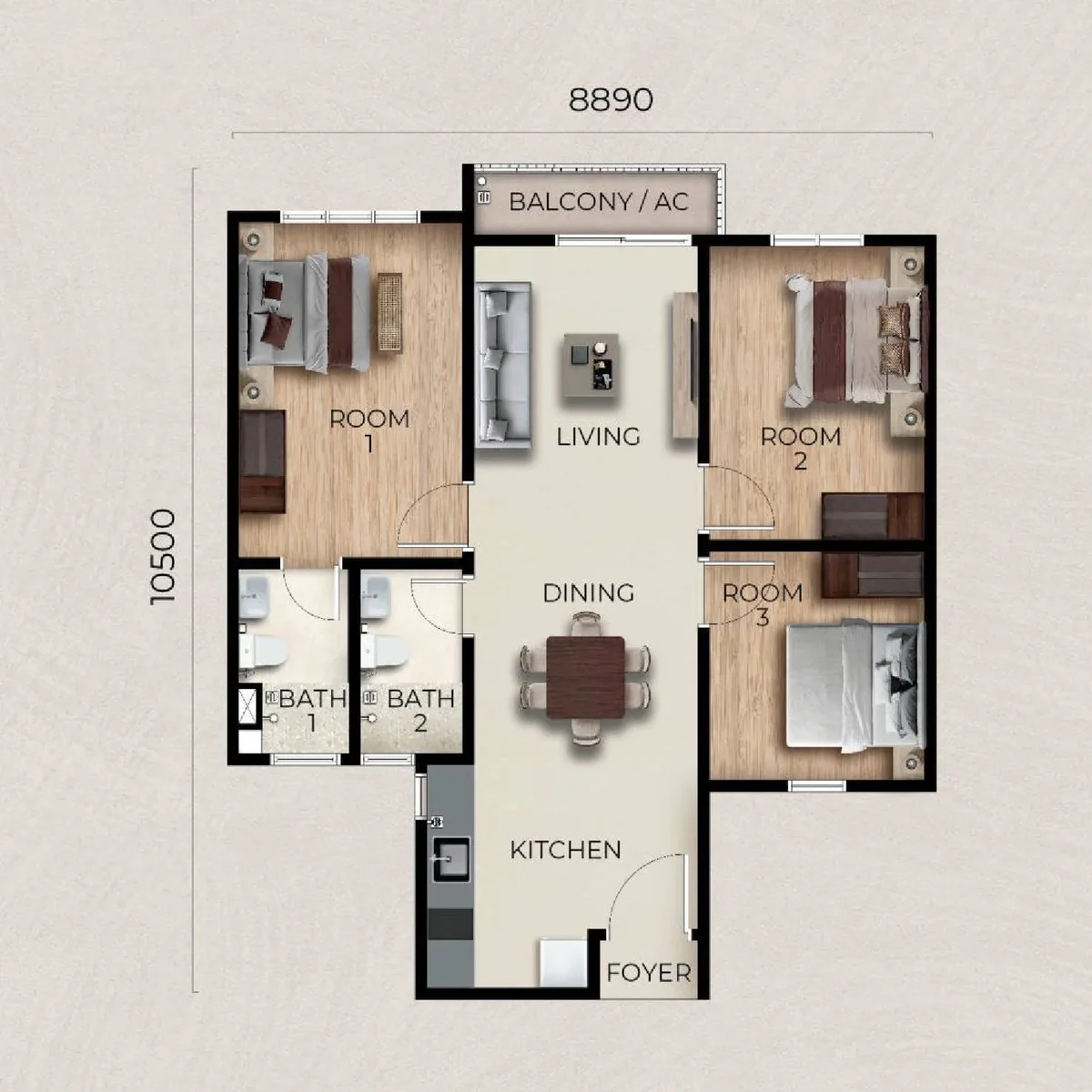 Type A Floor Plan