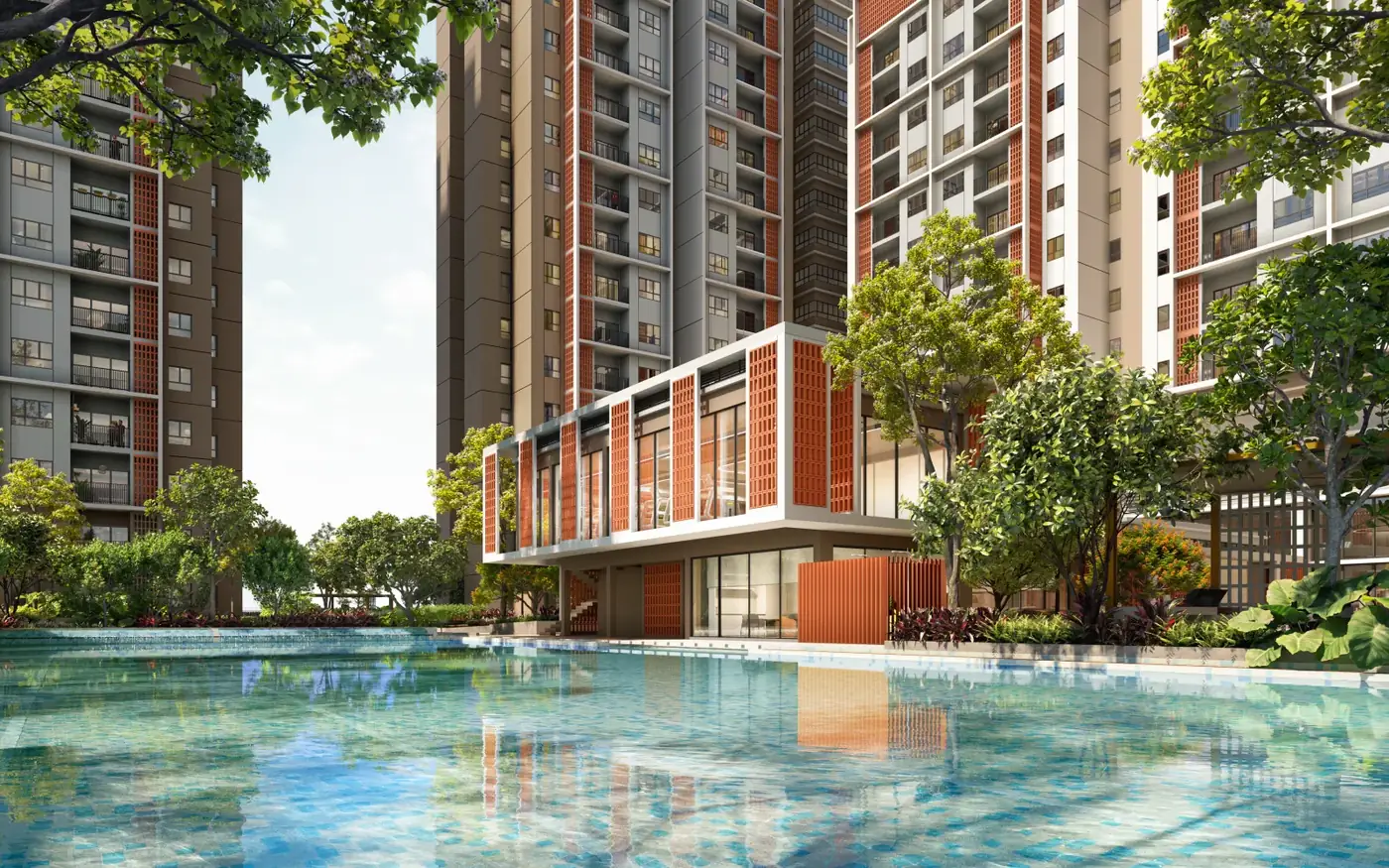 Ara Bloc Residences swimming pool