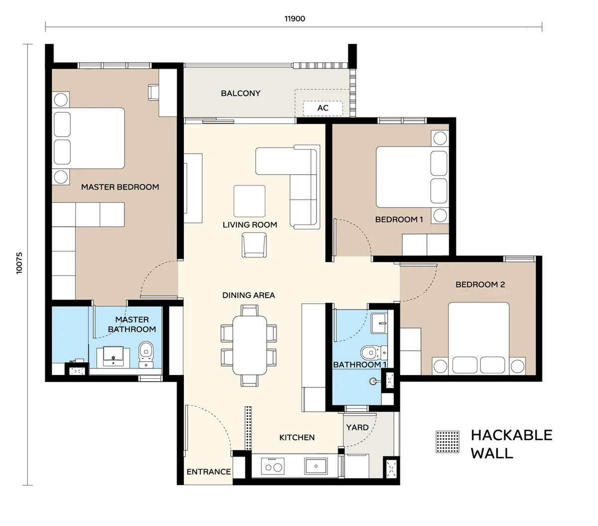 Type B Floor Plan