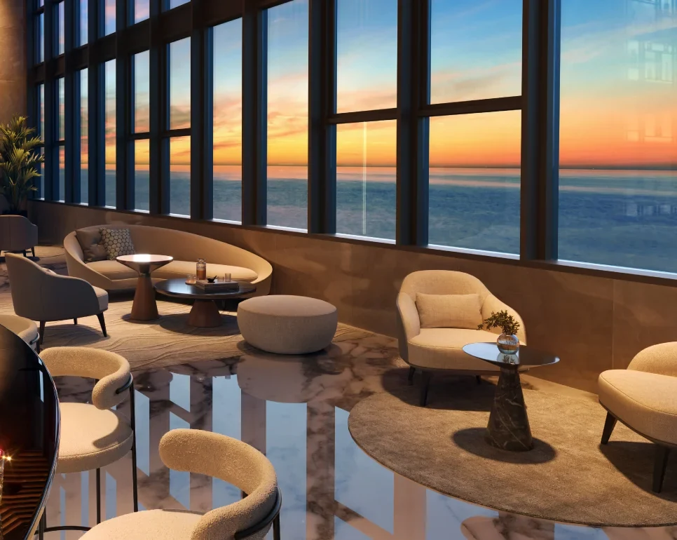 Clarissa Serviced Suites rooftop restaurant lounge