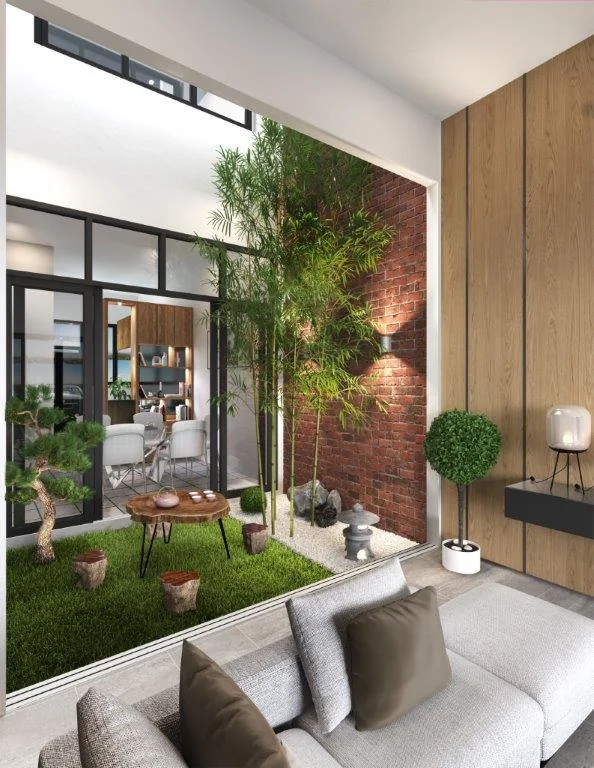 d'Courtyards courtyard garden