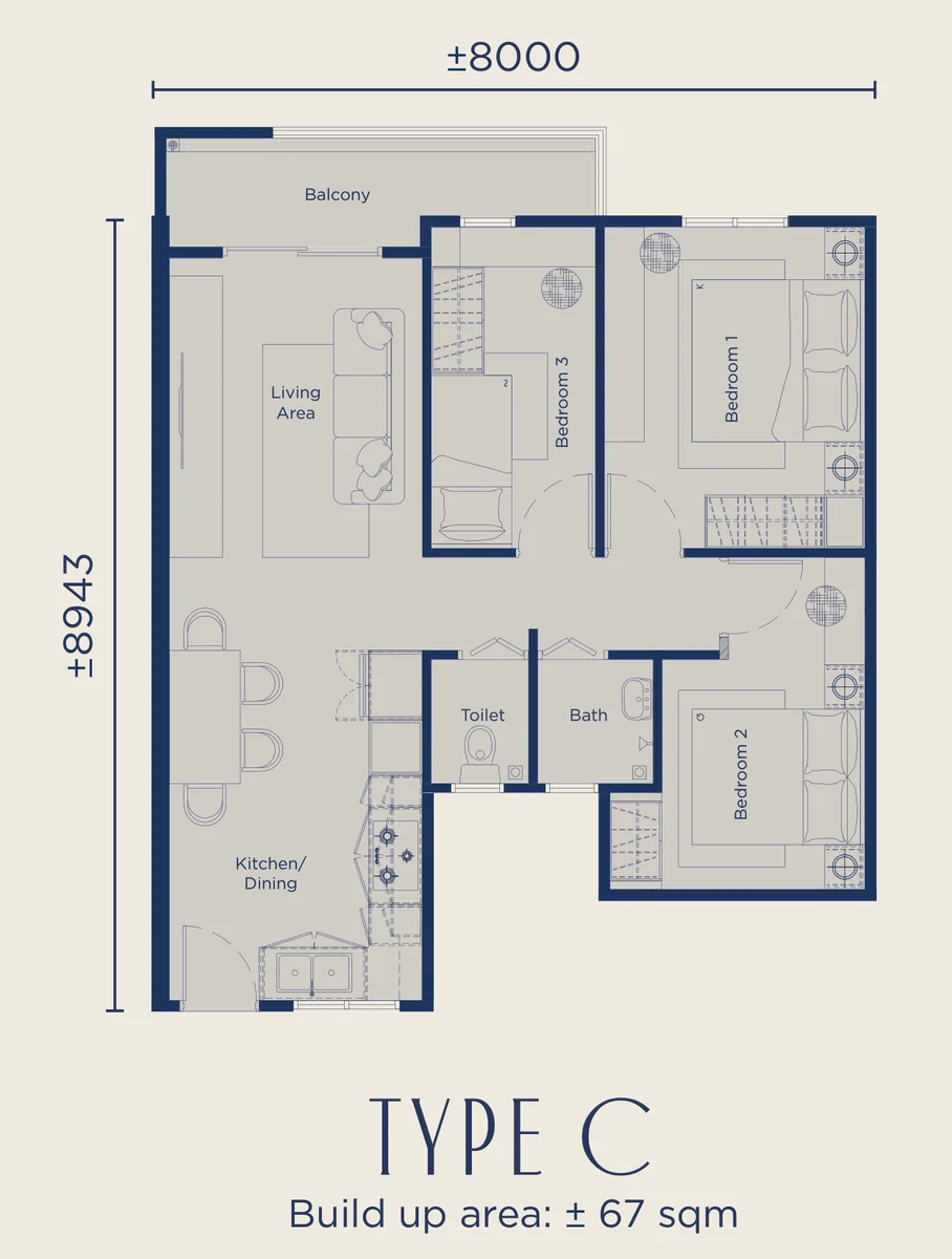 Type C Floor Plan