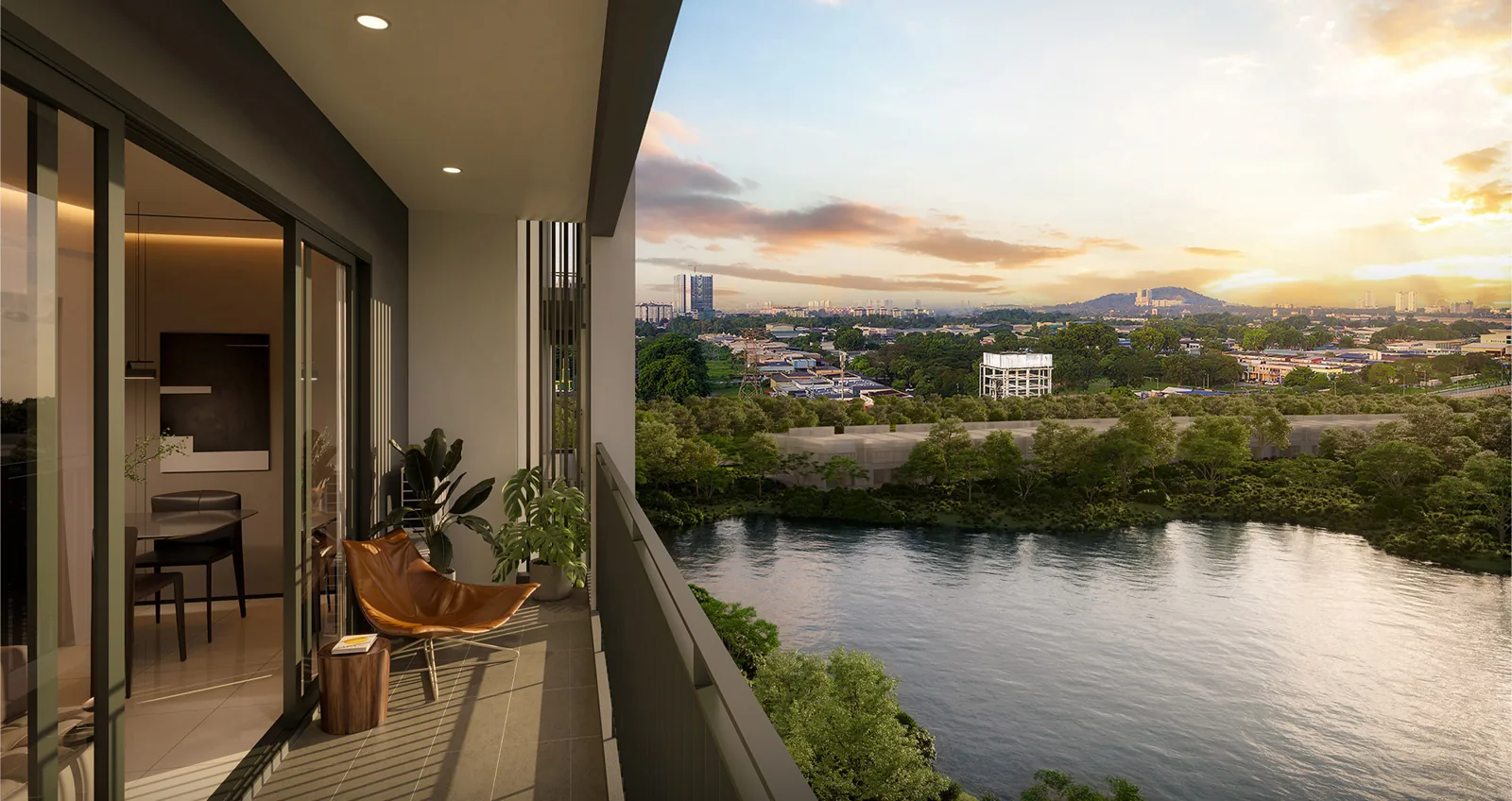 Mutiara Lake balcony lake view