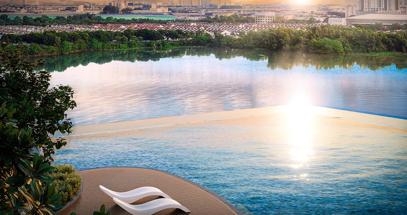 Mutiara Lake infinity pool
