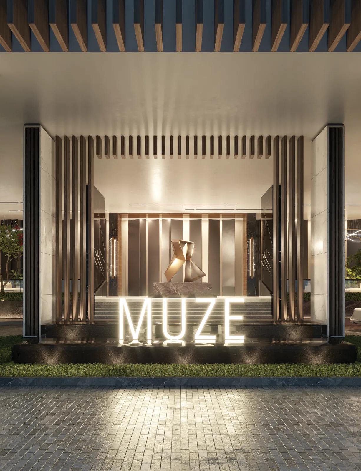 Muze at PICC grand drop off