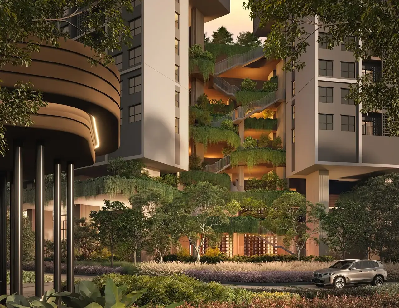 Ophira Resort Residences arrival canopy