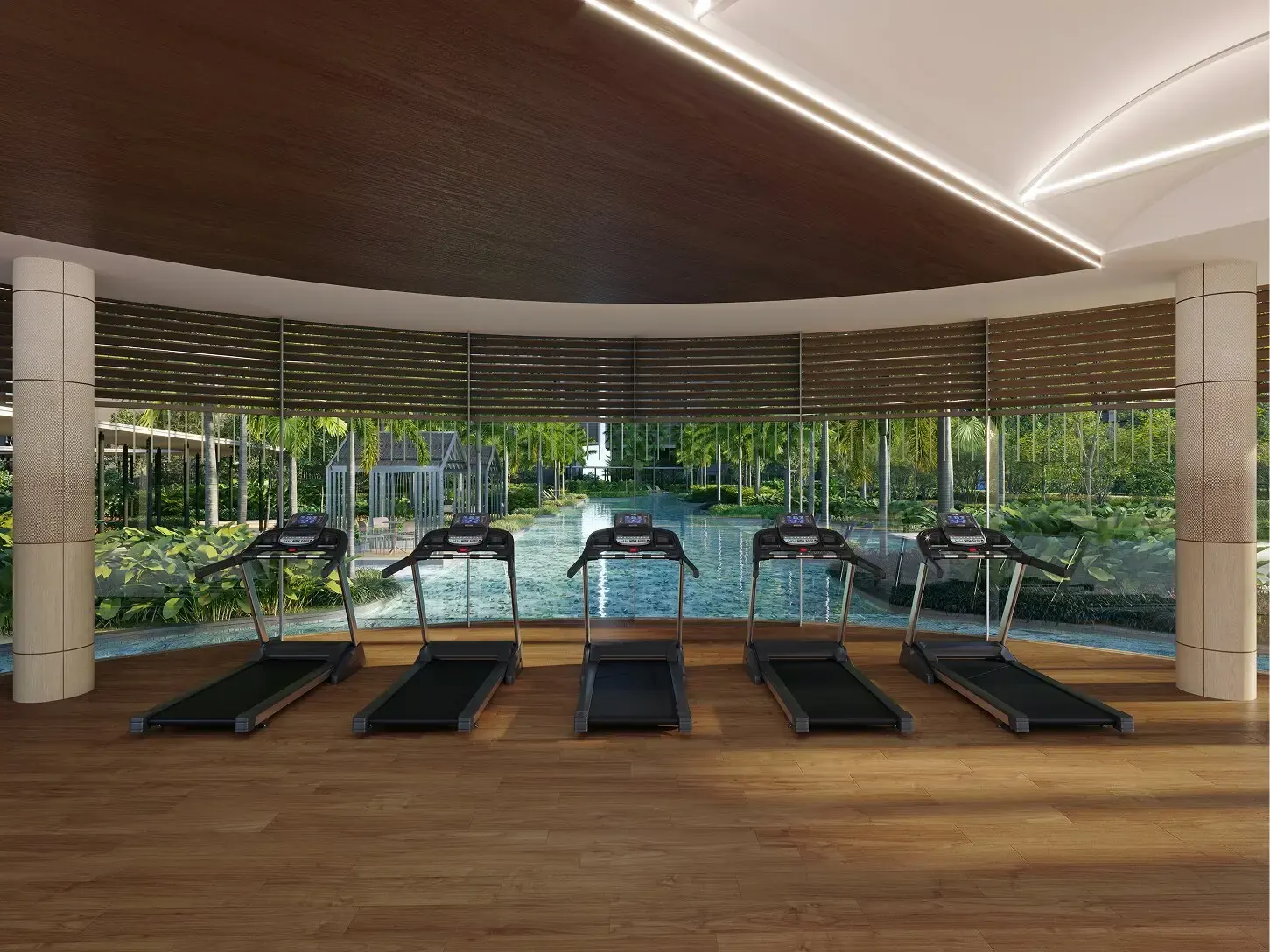 Ophira Resort Residences gymnasium