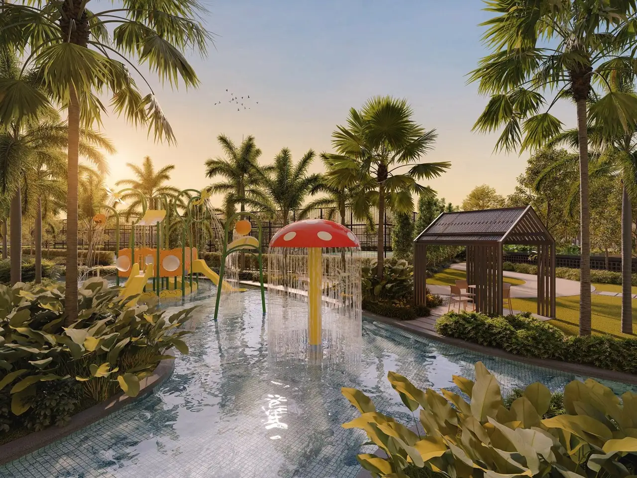 Ophira Resort Residences kids water play