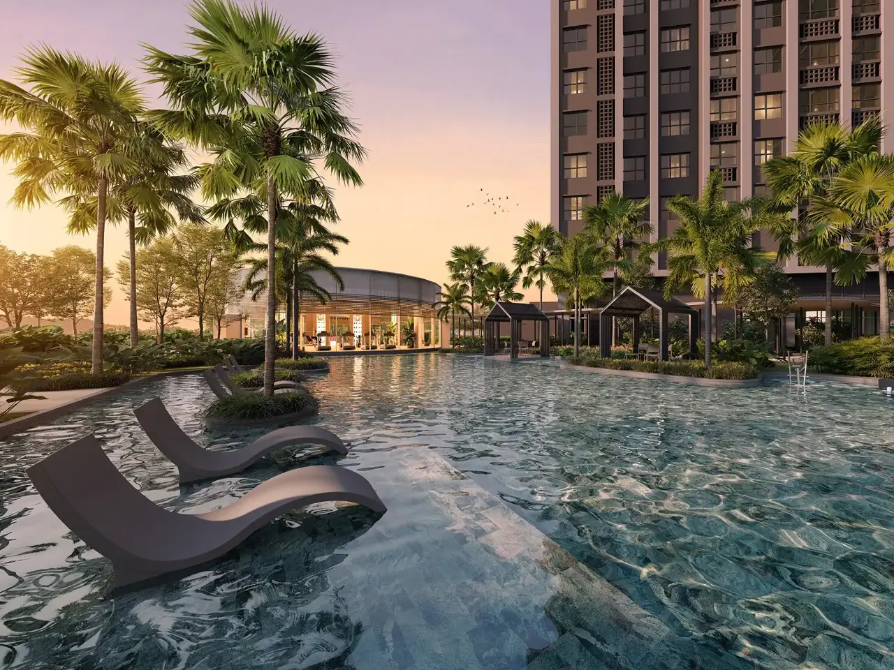 Ophira Resort Residences lap pool
