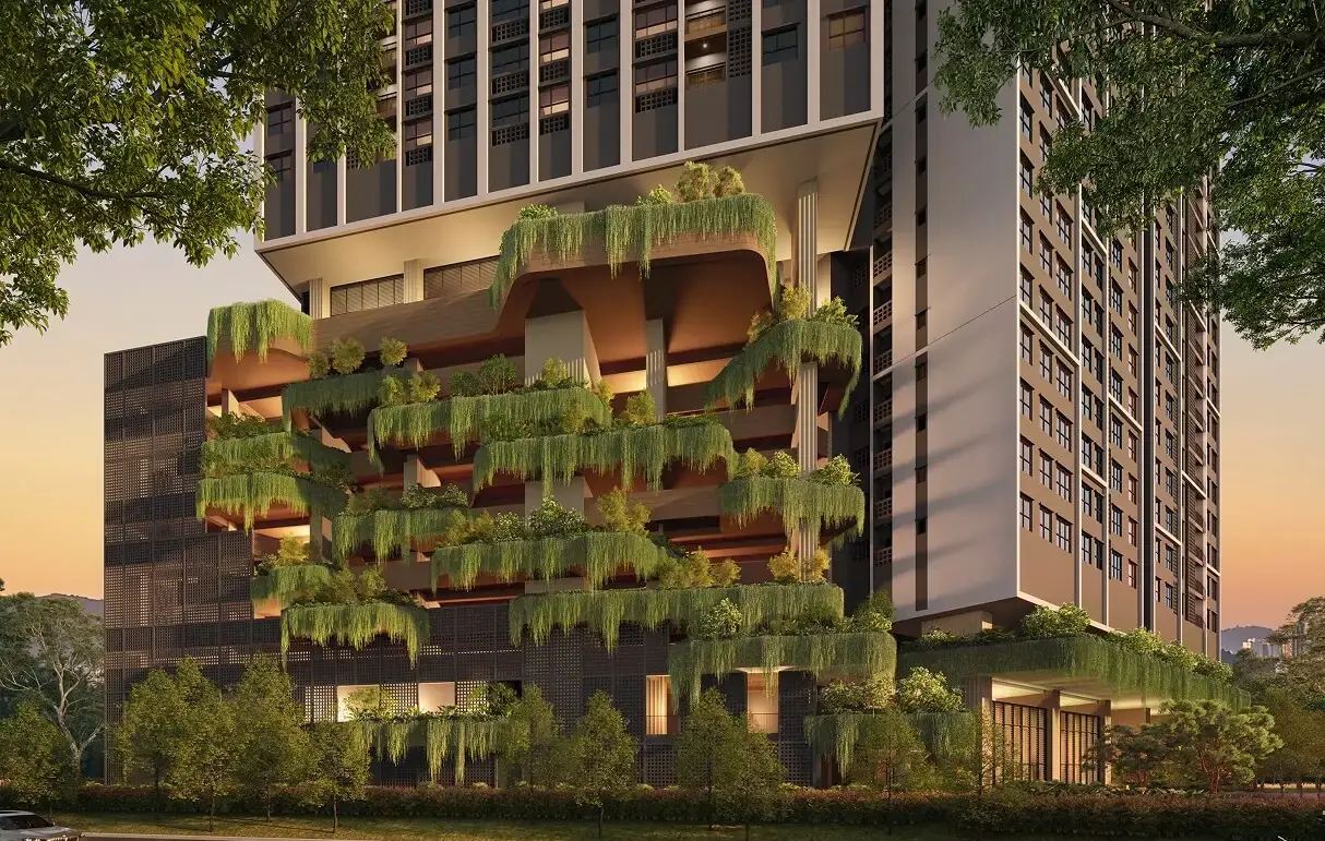 Ophira Resort Residences vertical garden facade