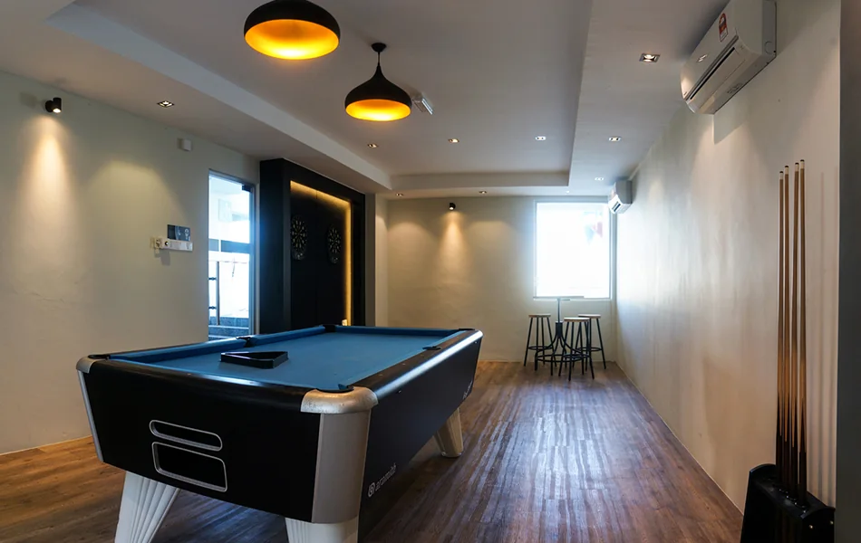 Primero Heights games room