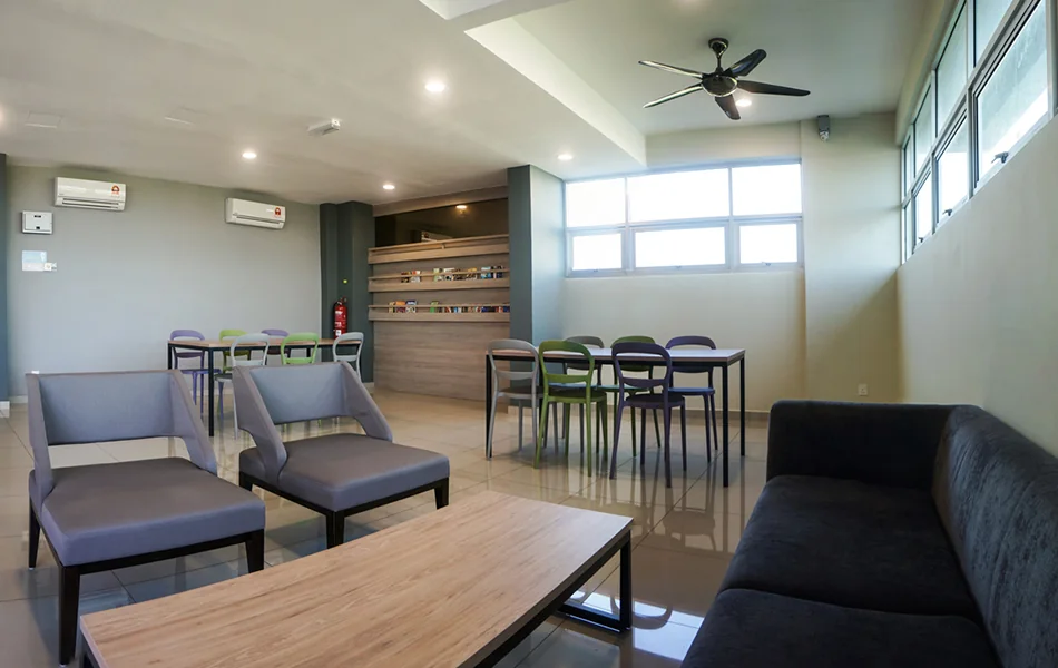 Primero Heights reading lounge