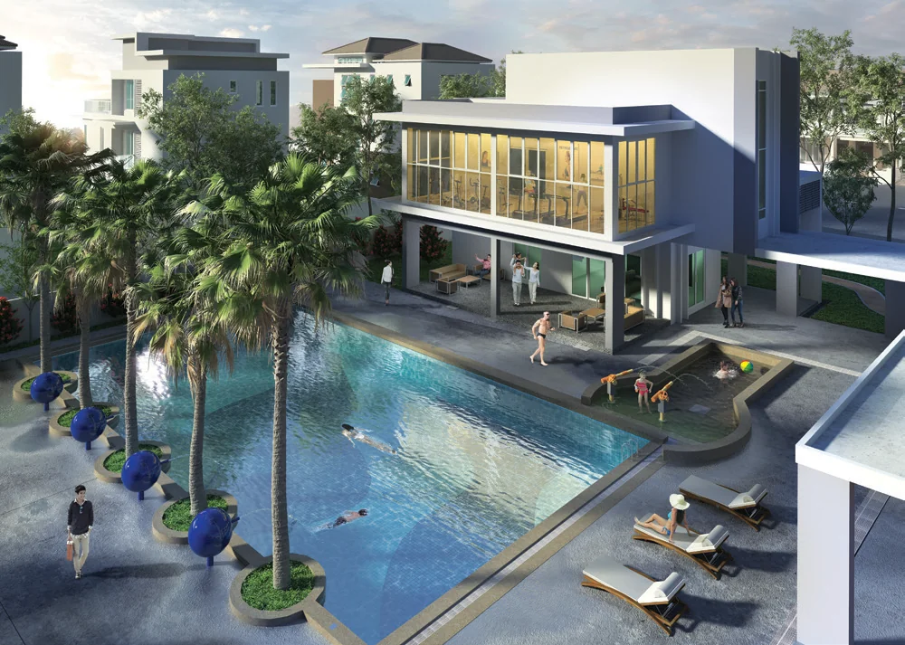 Sentrino clubhouse pool