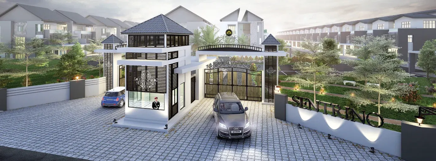 Sentrino guardhouse entrance