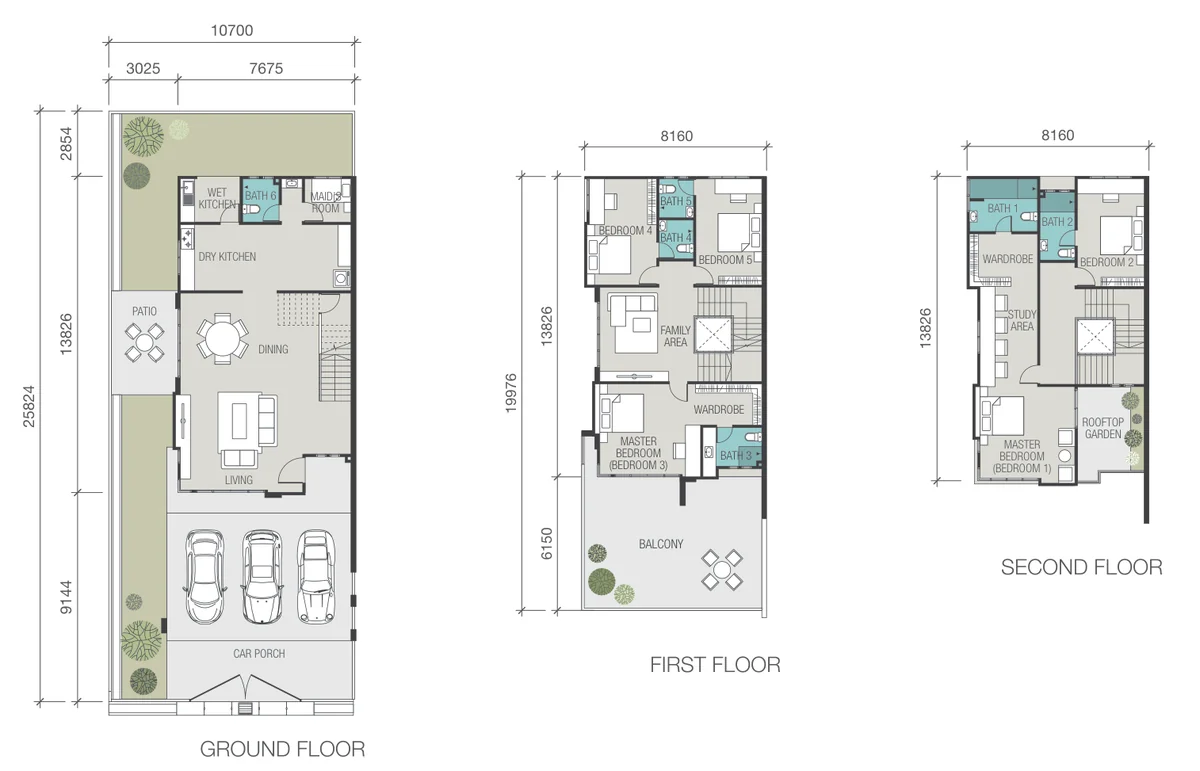 Type Allura — 4,039 sqft