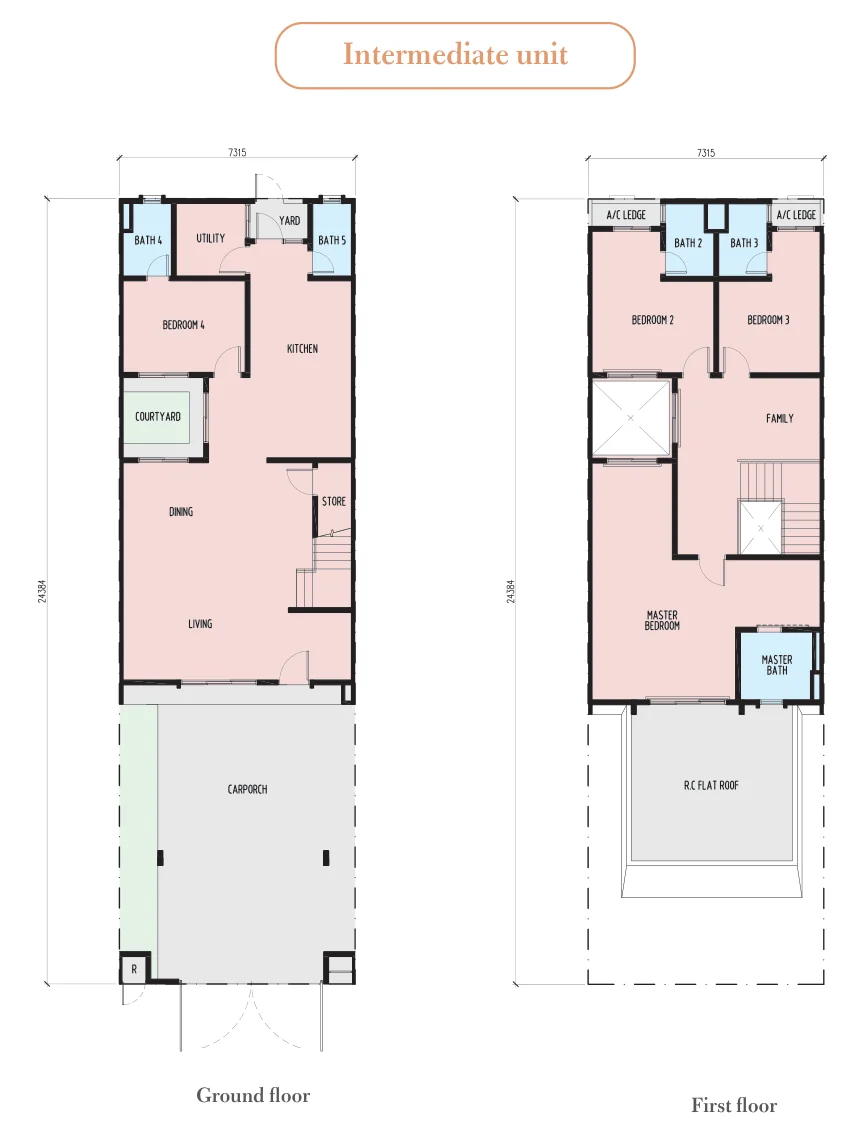 Type Allure — 24' x 80' sqft