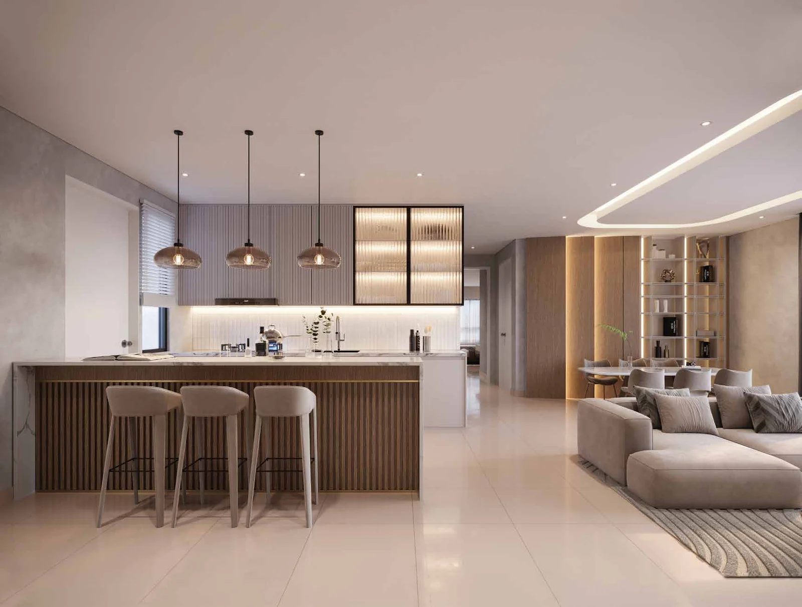 Setia SV2 living kitchen