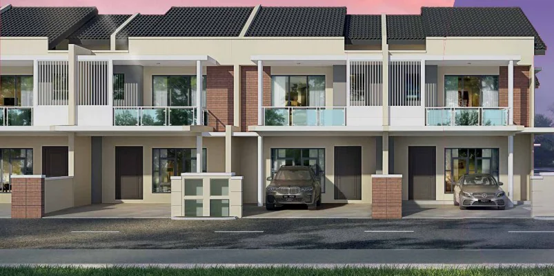 Garden Superlink facade