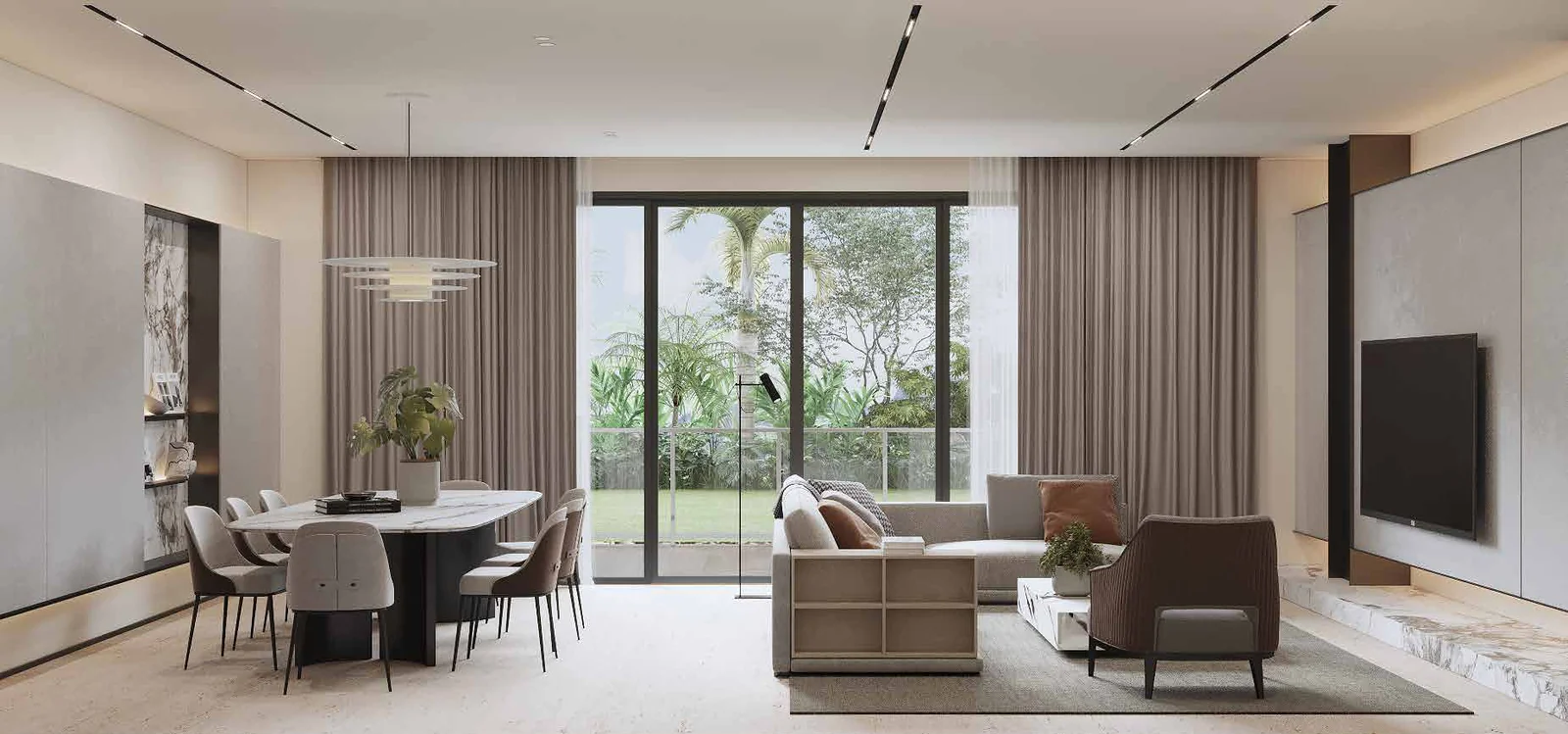 The Anton living dining