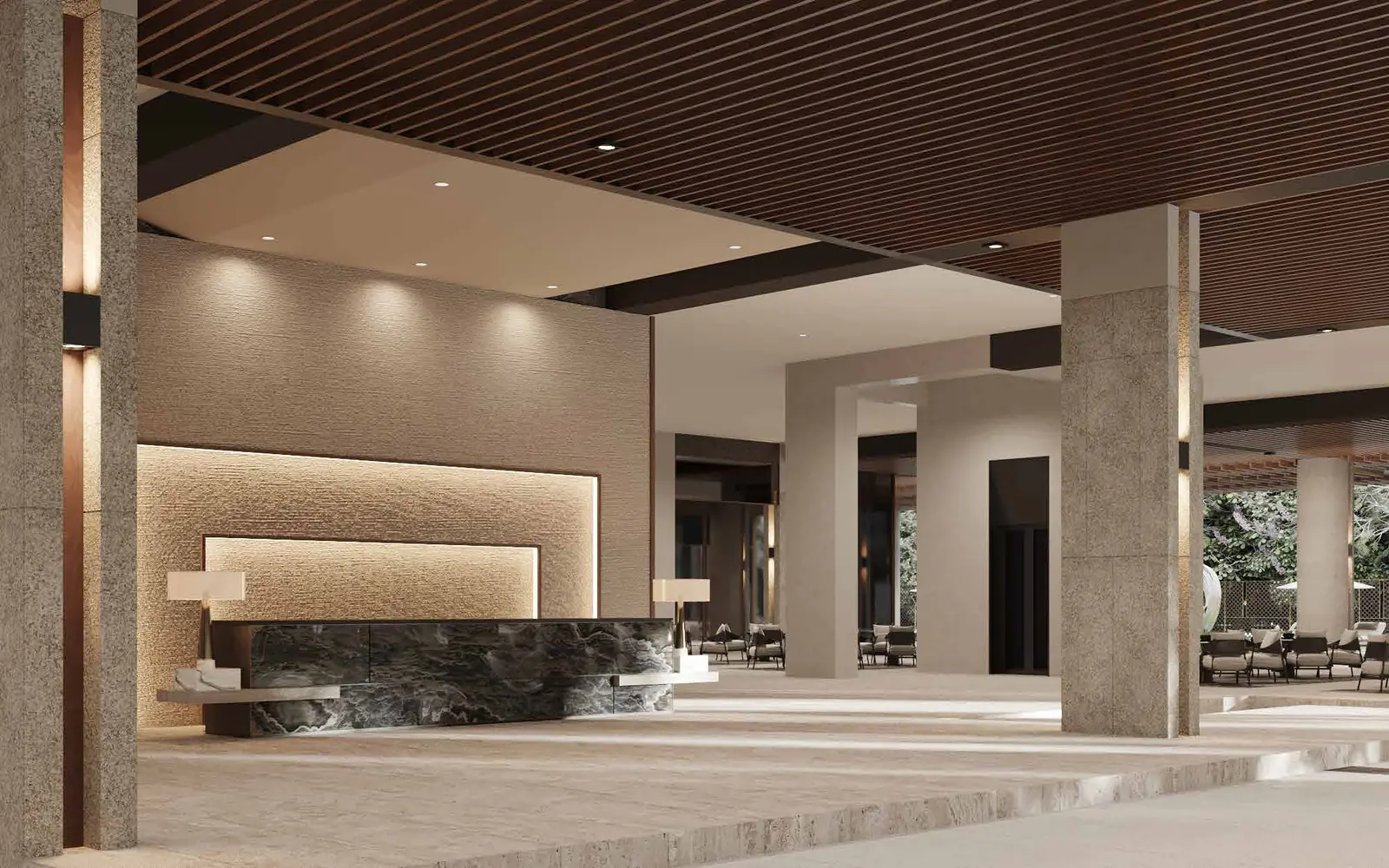 The Anton lobby