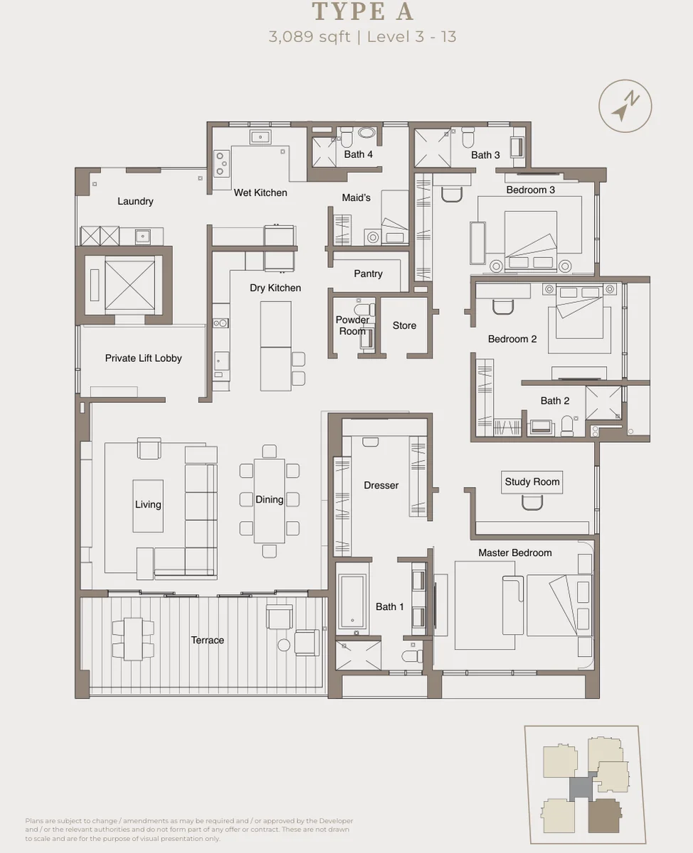 Type A Floor Plan