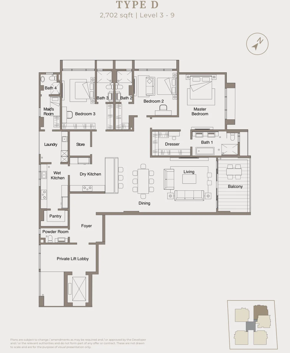 Type D Floor Plan