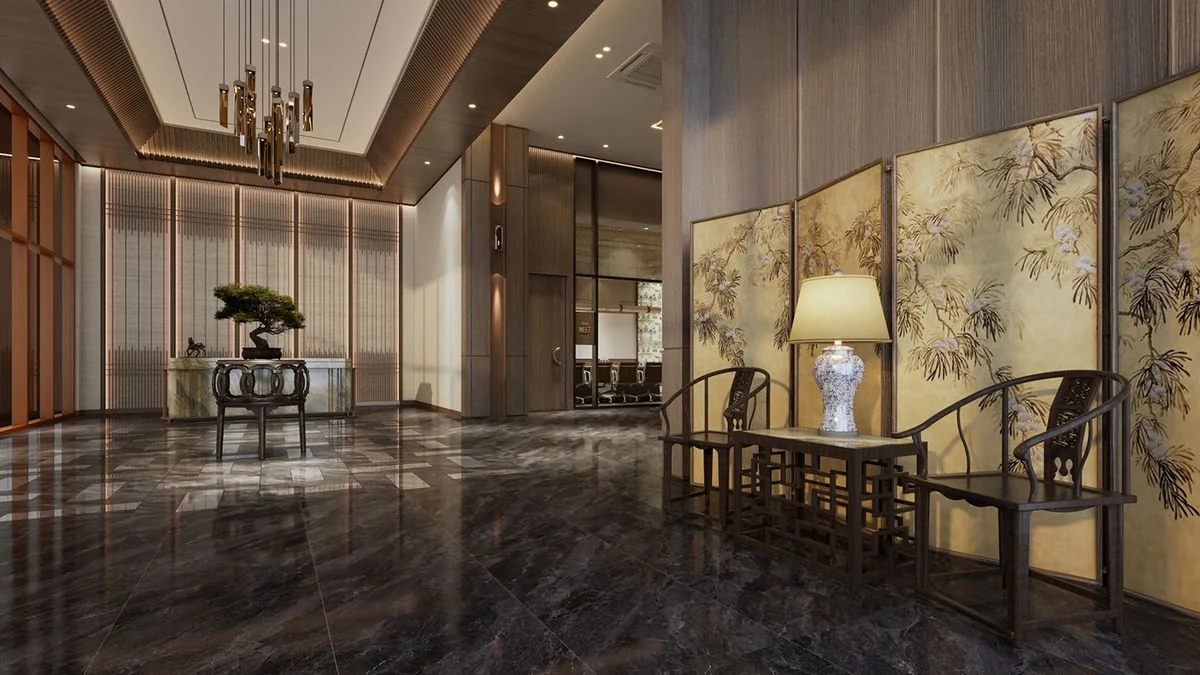 The Shang Residence lobby