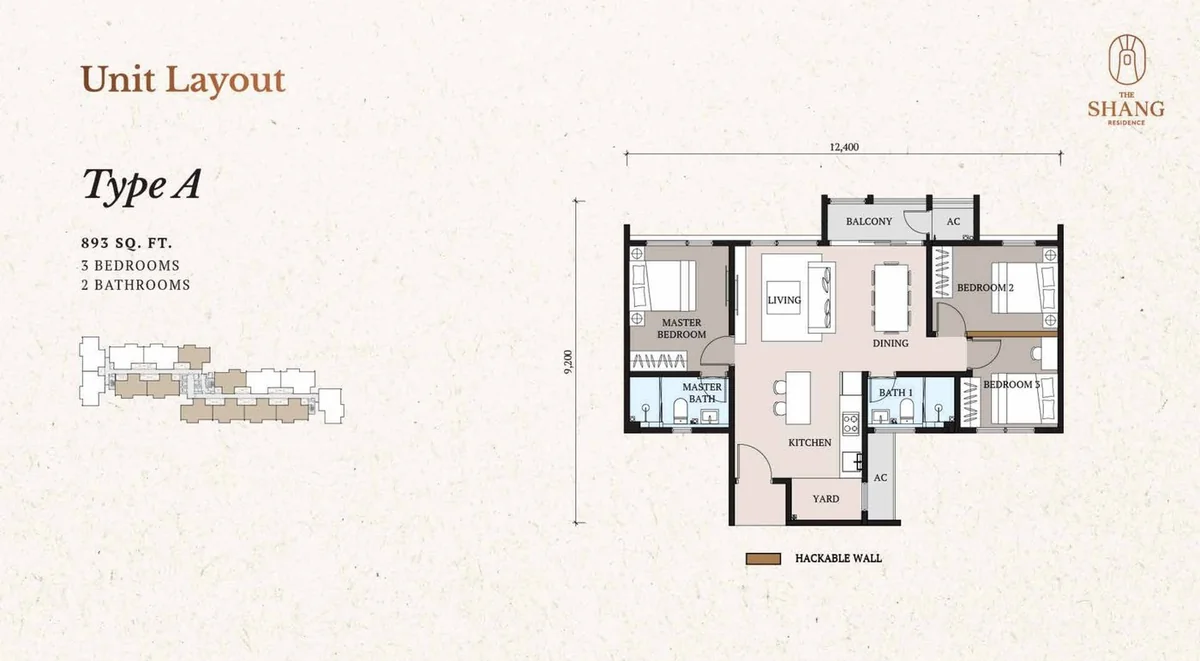 Type A Floor Plan