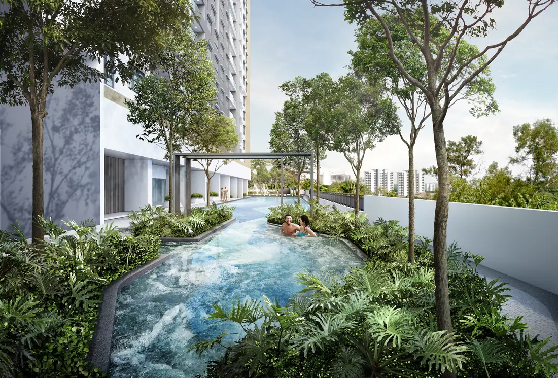 The Terraces Condominium jacuzzi