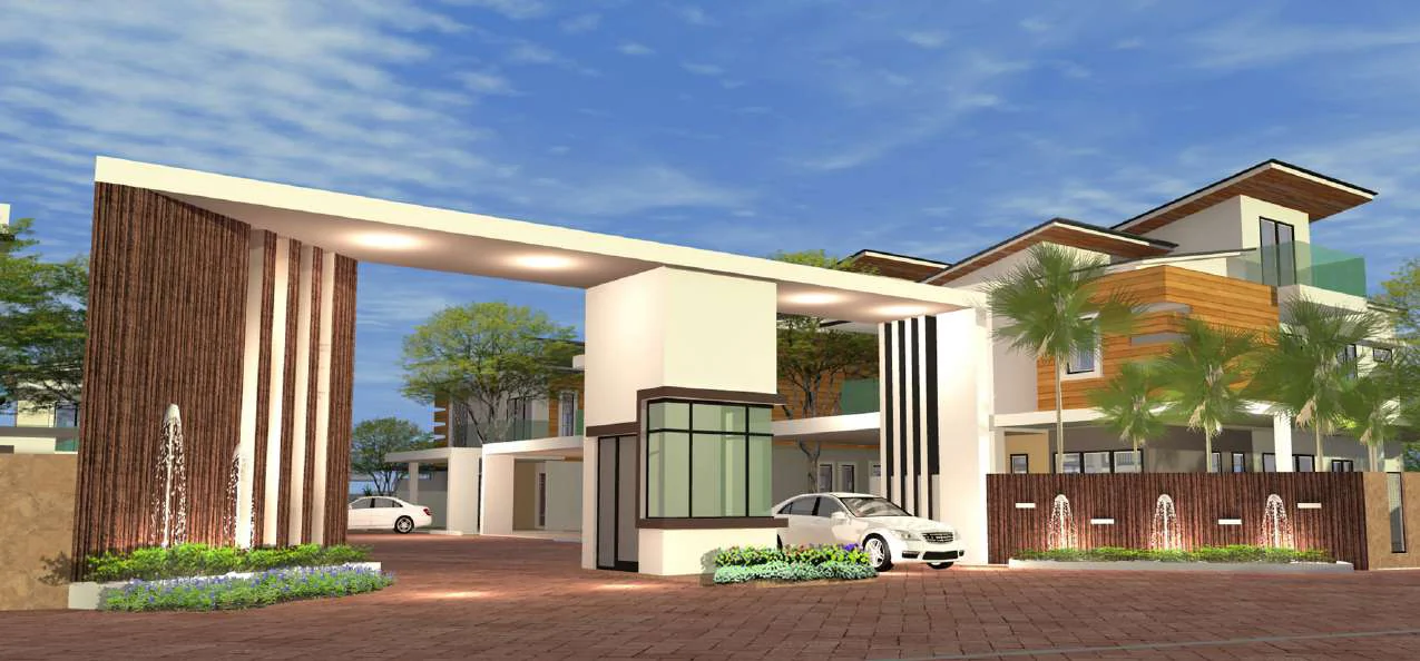 Thompson Prestige guarded entrance arch