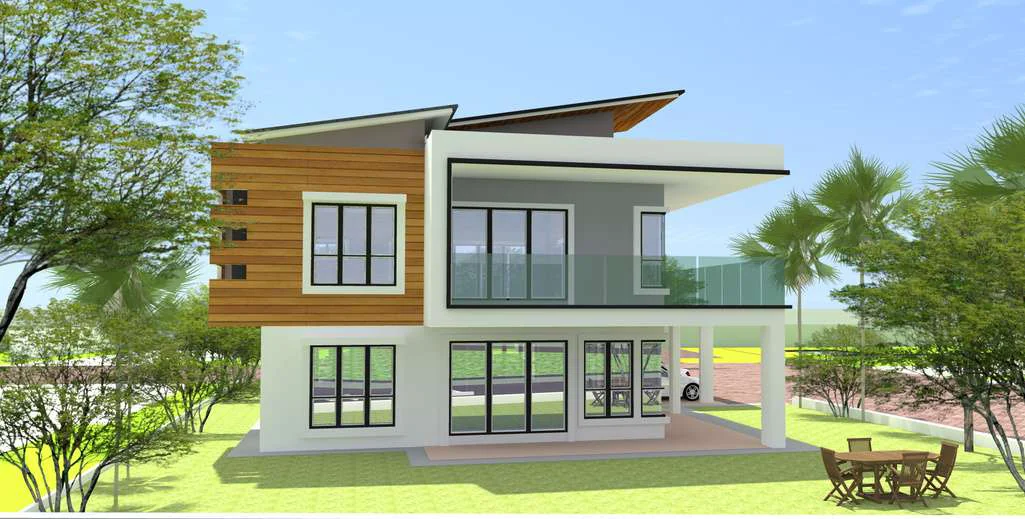 Thompson Prestige l1 corner bungalow side view