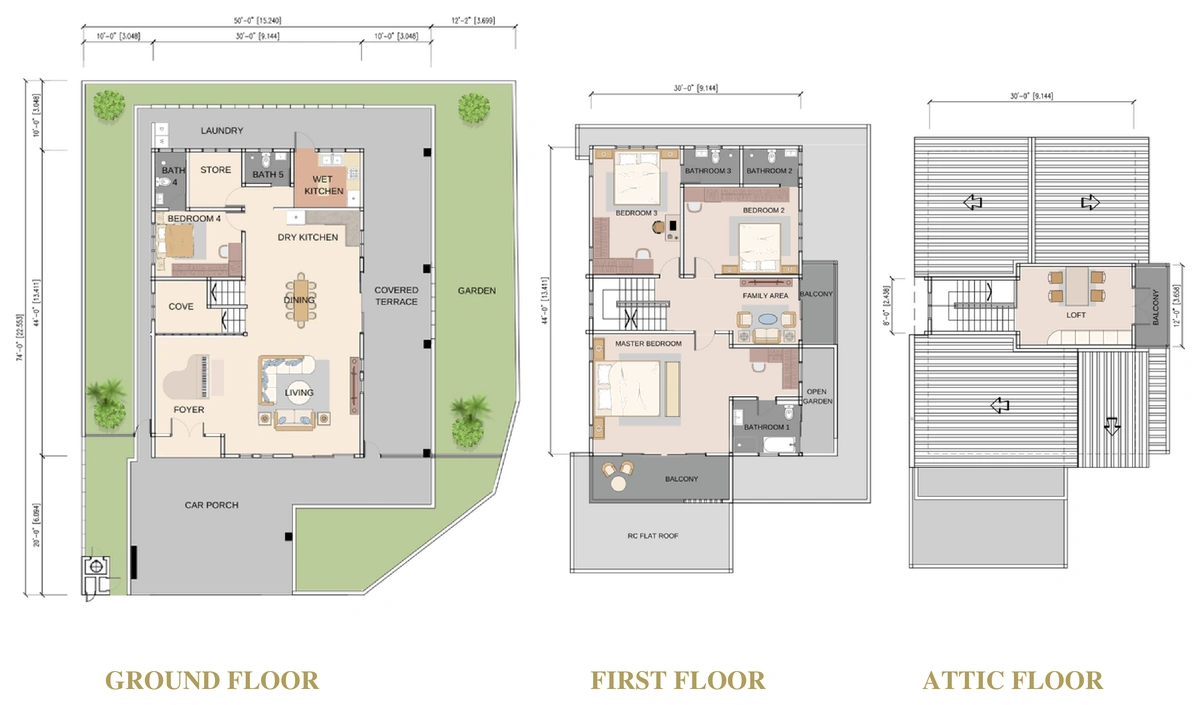 Type L16 Bungalow — 4,538 sqft