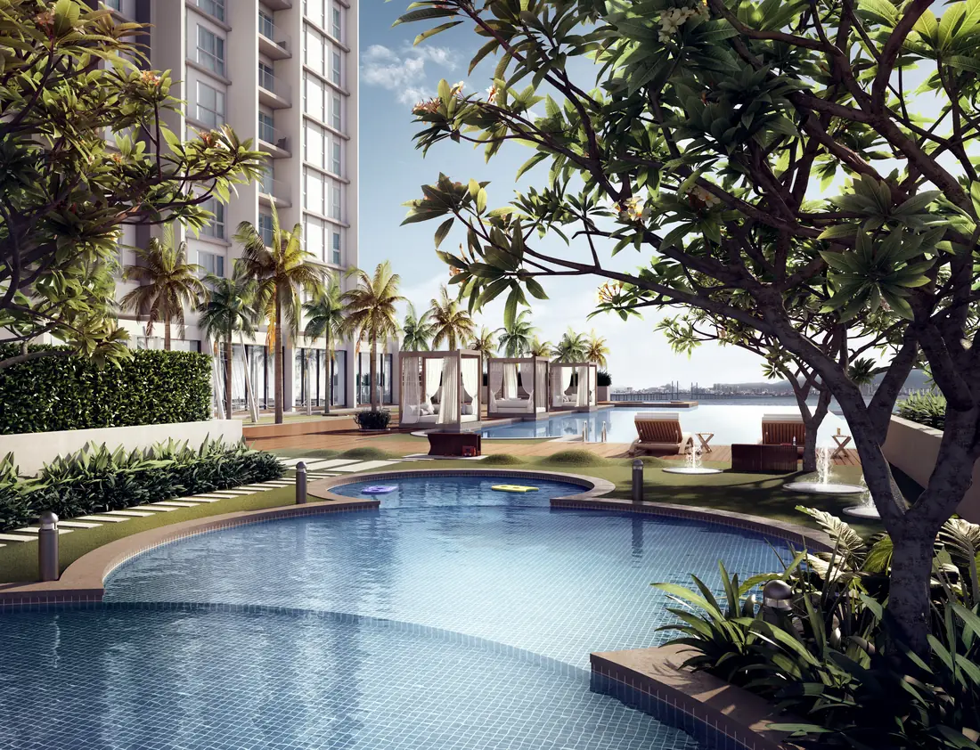 Triuni Residences childrens whirly pool