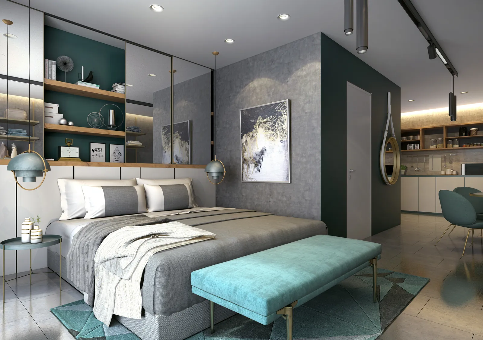 Triuni Residences dual key studio