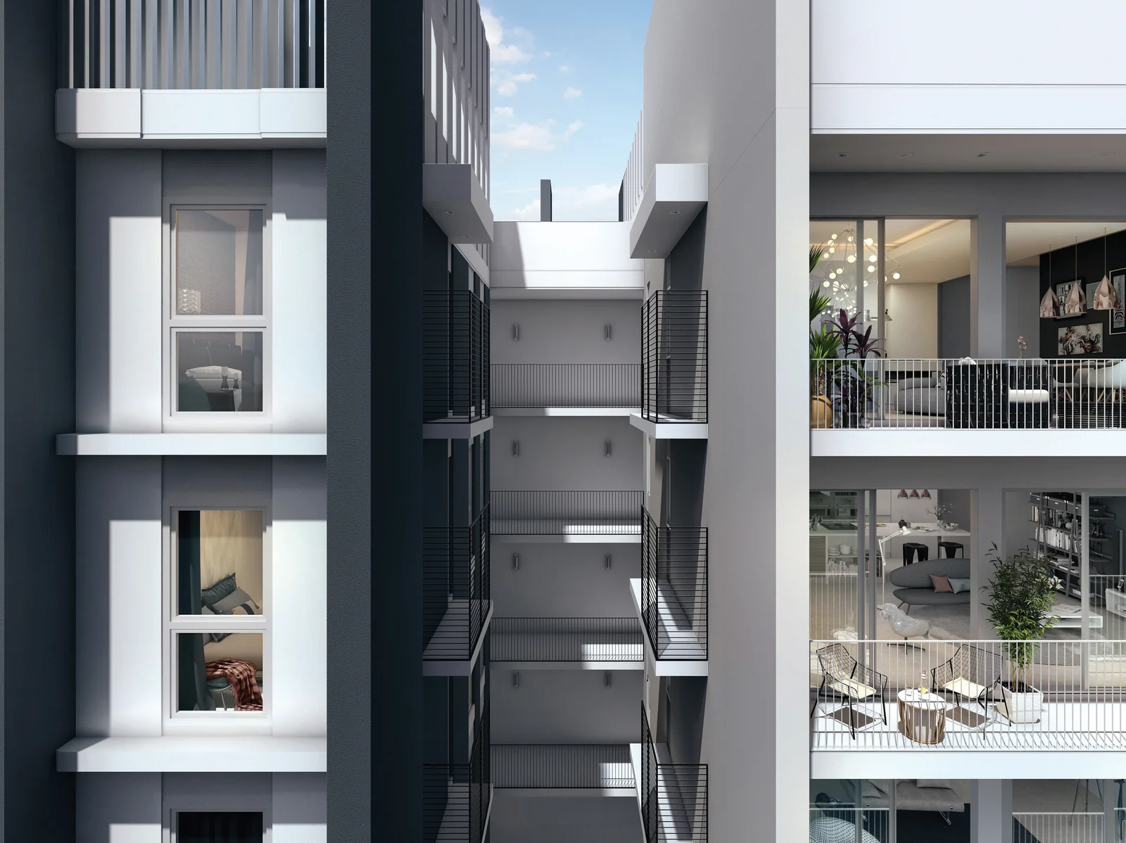 Triuni Residences sky bungalow facade