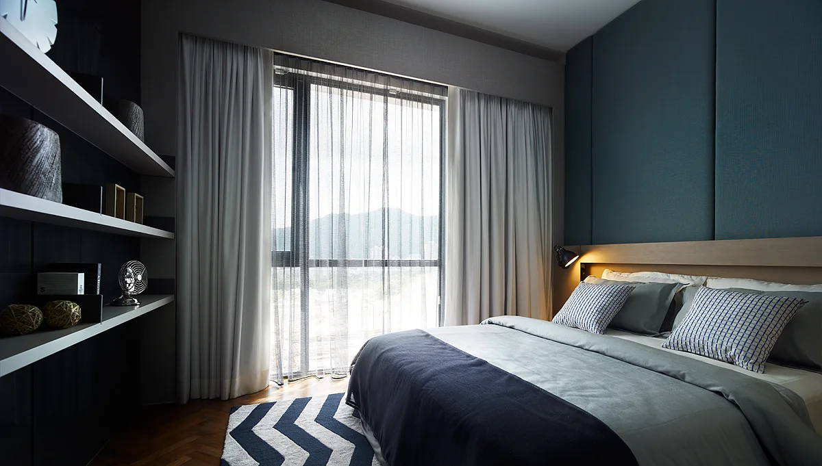 Vilaris Courtyard Homes bedroom