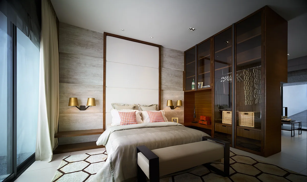 Vilaris Courtyard Homes guest room