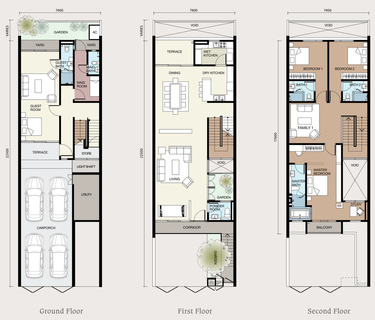 Type A1a Floor Plan