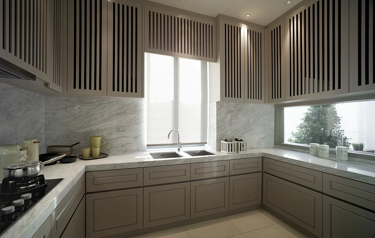 Vilaris Courtyard Homes wet kitchen